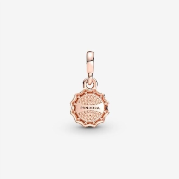 ME Rose Gold Lucky Bottle Cap Mini Dangle Pandora