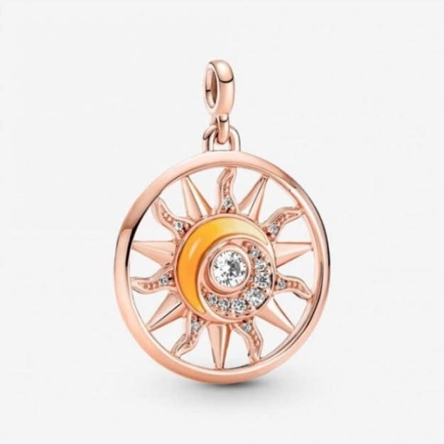 ME Rose Sun Power Medallion Pandora
