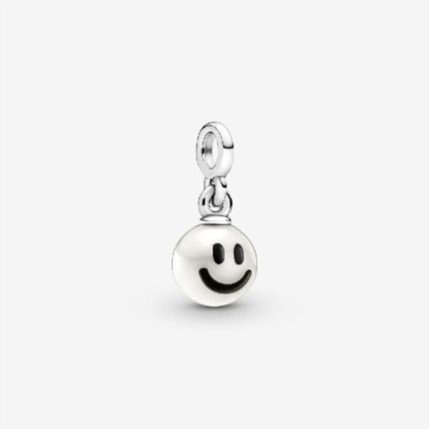 ME Silver Happy Mini Dangle Charm Pandora
