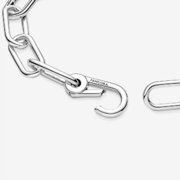 ME Silver Link Chain Bracelet Pandora CA