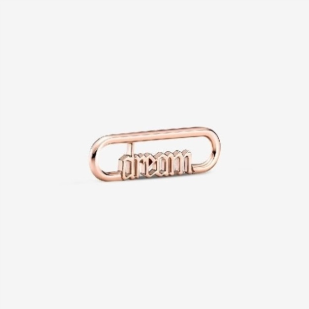 ME Styling Rose Gold Dream Word Chain Link Pandora