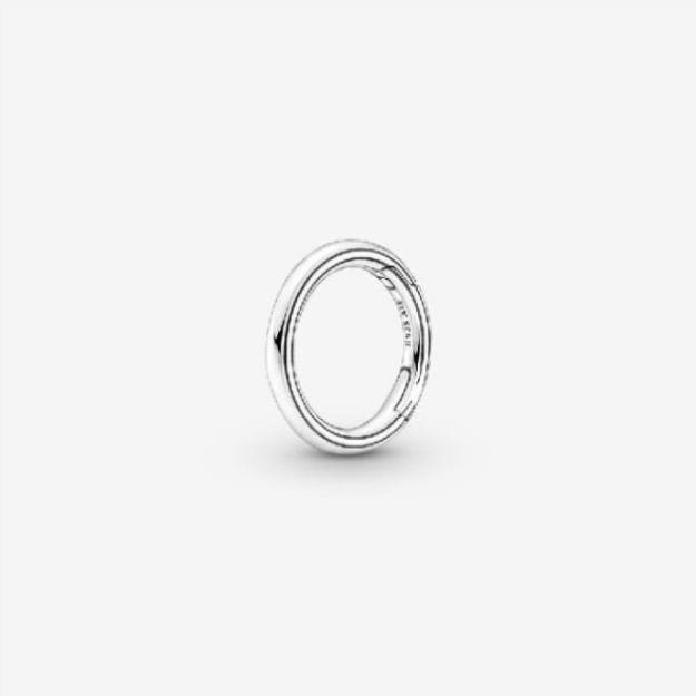 ME Styling Silver Round Chain Link Connector Pandora