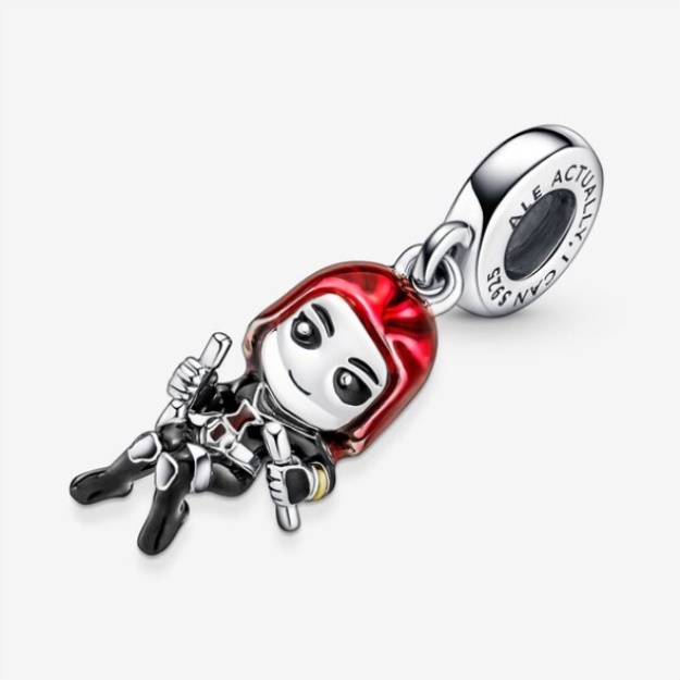Marvel The Avengers Black Widow Dangle Charm Pandora