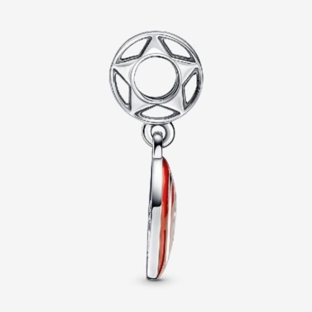 Marvel The Avengers Captain America\s Shield Dangle Charms Pandora