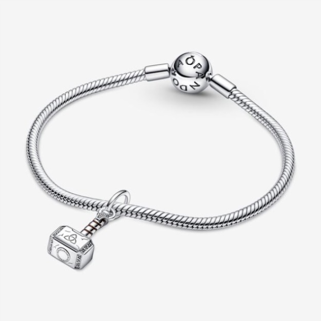 Marvel The Avengers Thor\s Hammer Dangle Charm Pandora