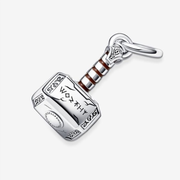 Marvel The Avengers Thor\s Hammer Dangle Charm Pandora