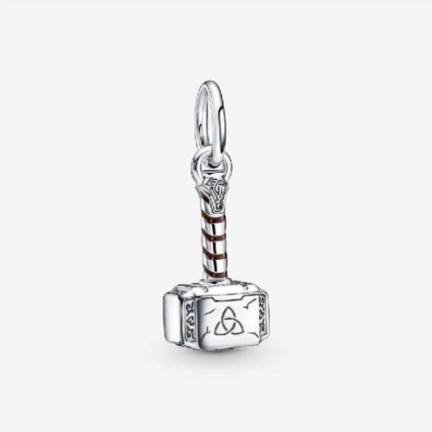 Marvel The Avengers Thor\s Mjolnir Hammer Dangle Charms Pandora