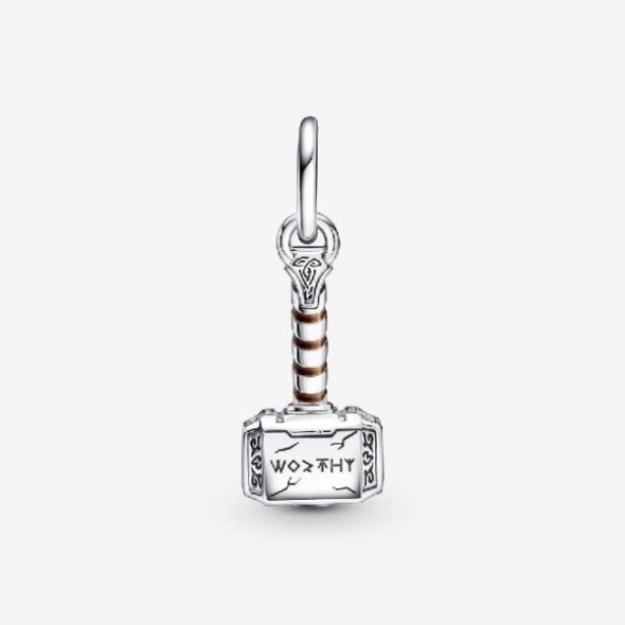 Marvel The Avengers Thor\s Mjolnir Hammer Dangle Charms Pandora