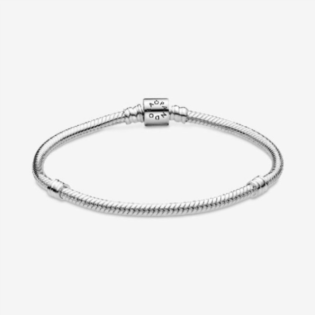Moments Pandora Barrel Clasp Snake Chain Bracelet