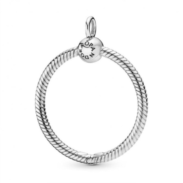 Moments Silver Medium O Pendant Pandora