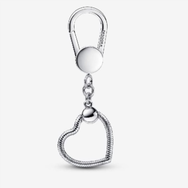Moments Small Heart Bag Charm Holders Pandora