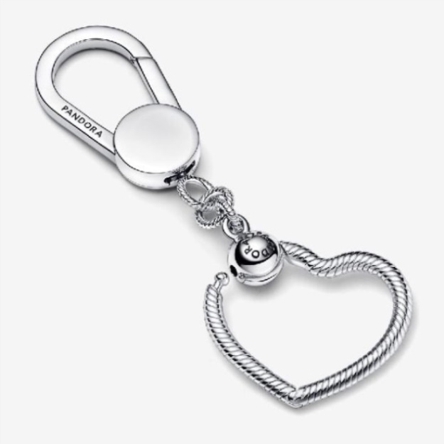 Moments Small Heart Bag Charm Holders Pandora