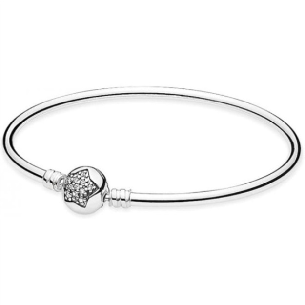 Moments Star Silver Bangle Pandora
