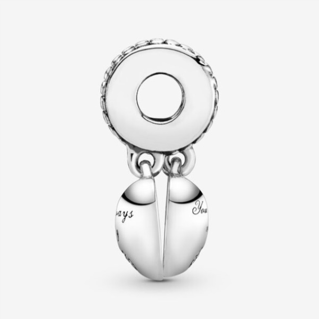Mother Daughter Hearts Dangle Charm Pandora
