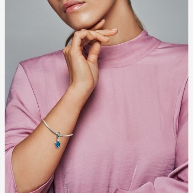 Murano Glass Sea Turtle Dangle Charm Pandora