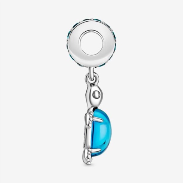 Murano Glass Sea Turtle Dangle Charm Pandora