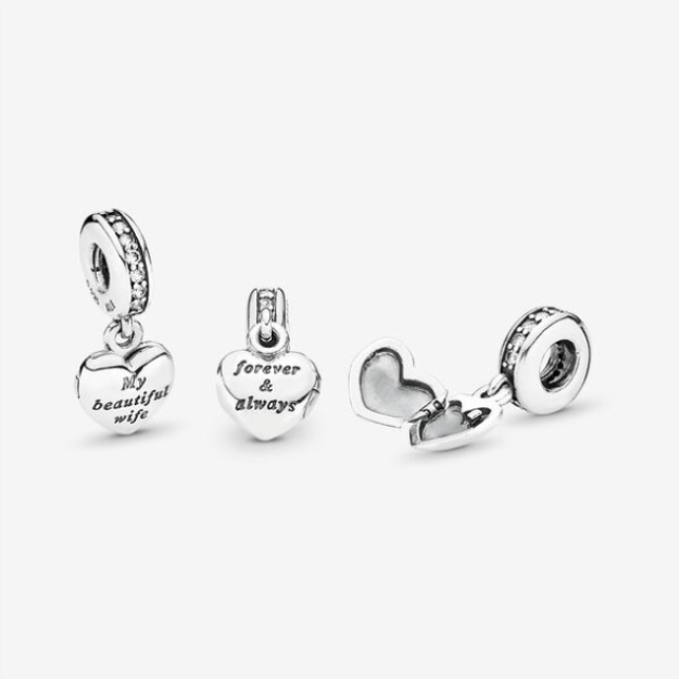 My Beautiful Wife Dangle Charm Pandora