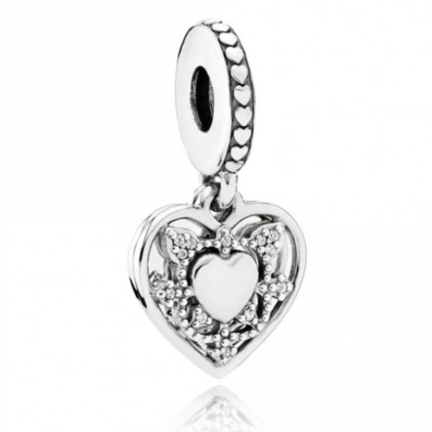 My Wife Always Heart Dangle Charms Pandora