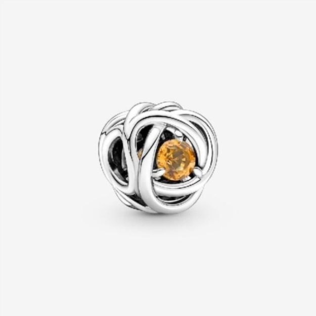 November Birthstone Eternity Circle Charms Pandora