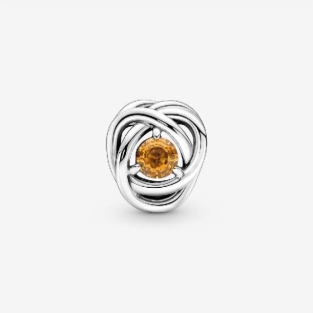 November Birthstone Eternity Circle Charms Pandora