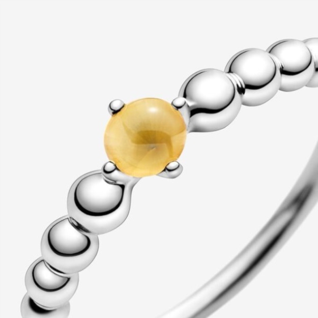 November Honey Beaded Ring Pandora