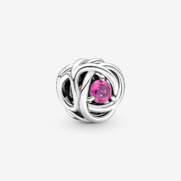 October Birthstone Eternity Circle Charms Pandora