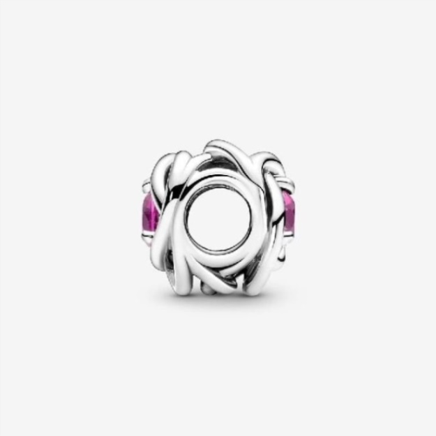 October Birthstone Eternity Circle Charms Pandora