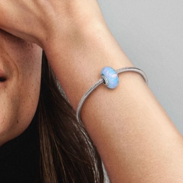 Opalescent Ocean Blue Charms Pandora
