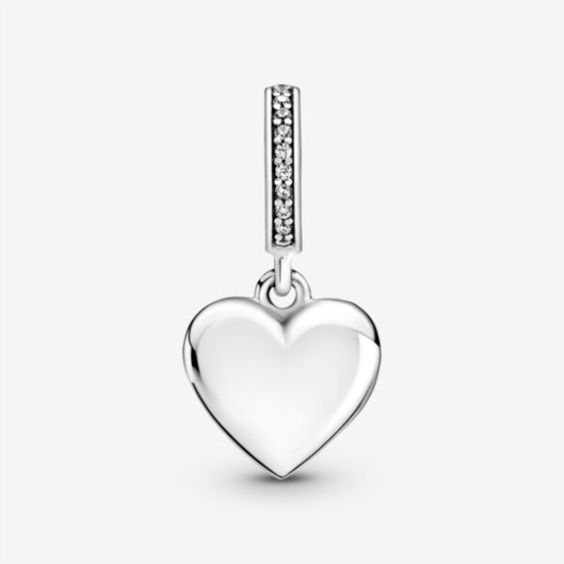 Openable Heart Locket Dangle Charm Pandora