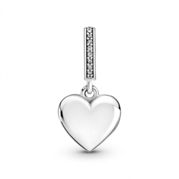 Openable Heart Locket Dangle Charms Pandora