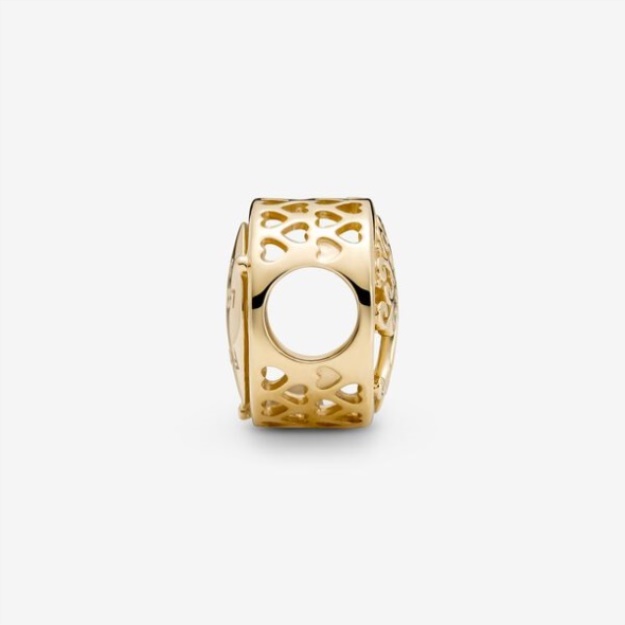 Openwork Family Roots Charm Pandora Gold