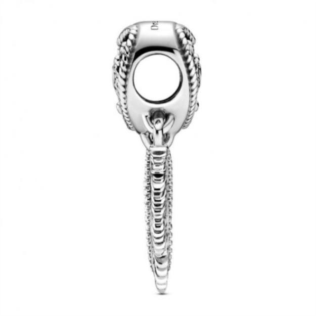 Openwork Heart  Three Feathers Dreamcatcher Charms Pandora