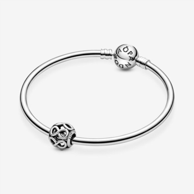 Openwork Infinity Charm Pandora Sterling Silver