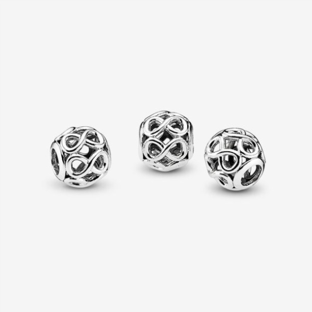 Openwork Infinity Charm Pandora Sterling Silver