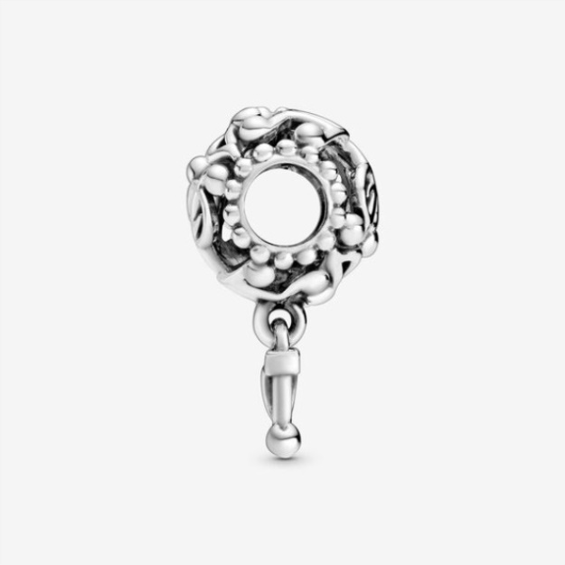 Openwork Music Notes Charm Pandora