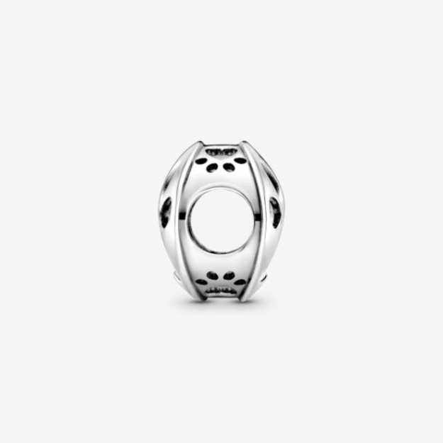 Openwork Paw Print Charm Pandora