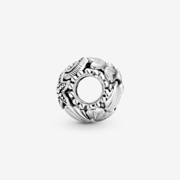 Openwork Starfish Shells Hearts Charm Pandora