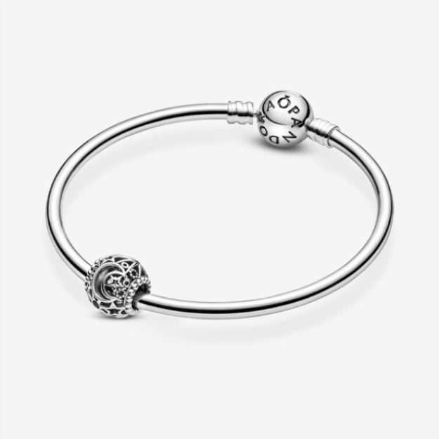 Openwork Sun Stars Moon Charm Pandora