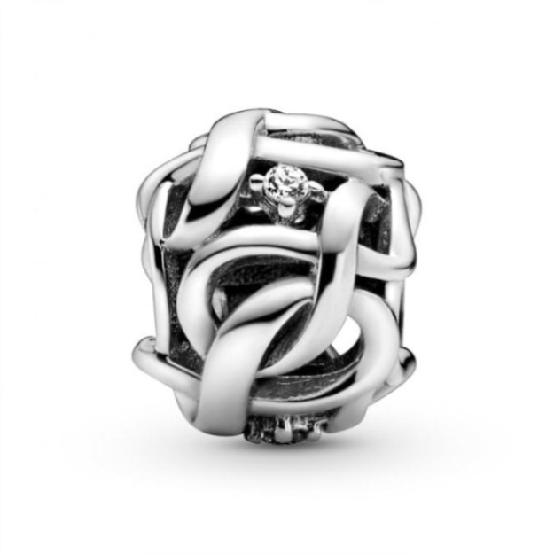 Openwork Woven Infinity Charms Pandora