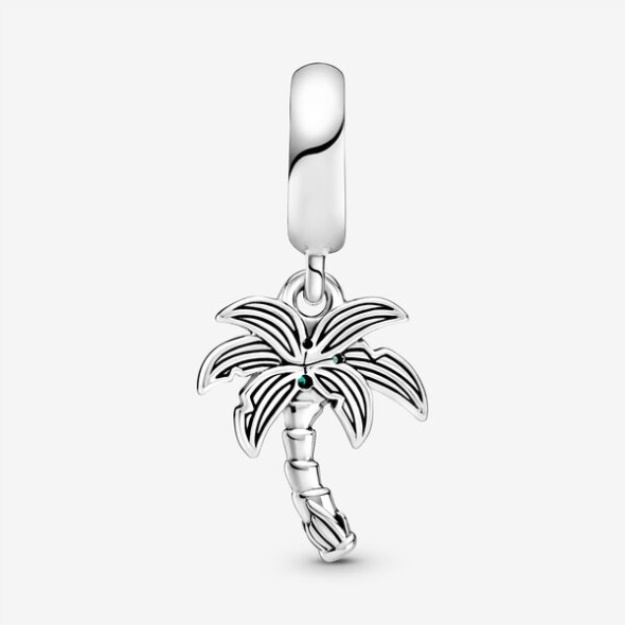 Palm Tree Coconuts Dangle Charm Pandora