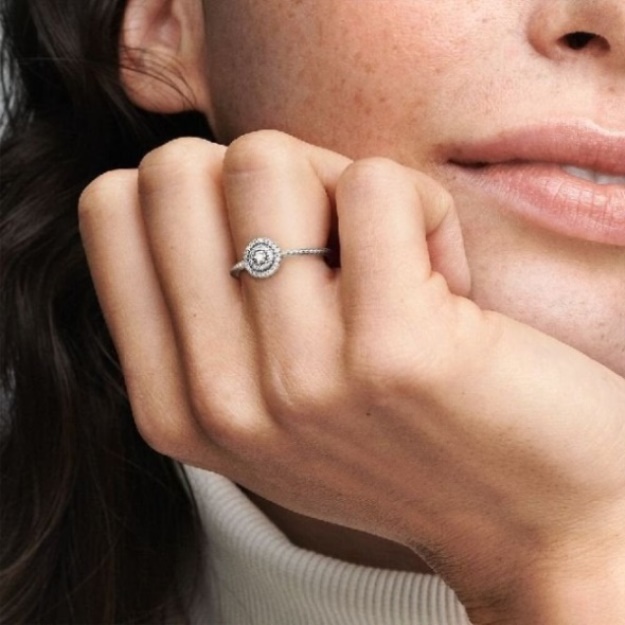 Pandora Brand Elegant Sparkle Ring