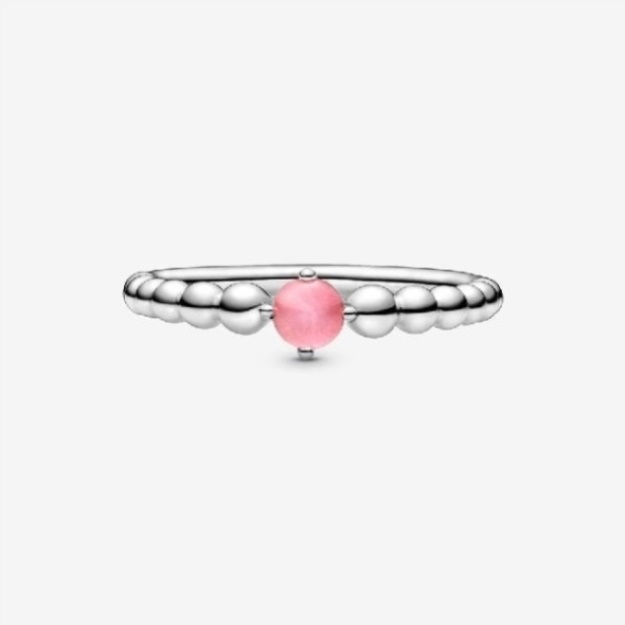 Pandora Brand October Birthstone Beaded Ring