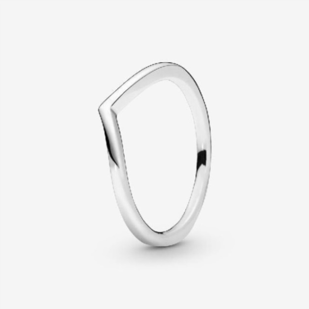 Pandora Brand Polished Wishbone Ring