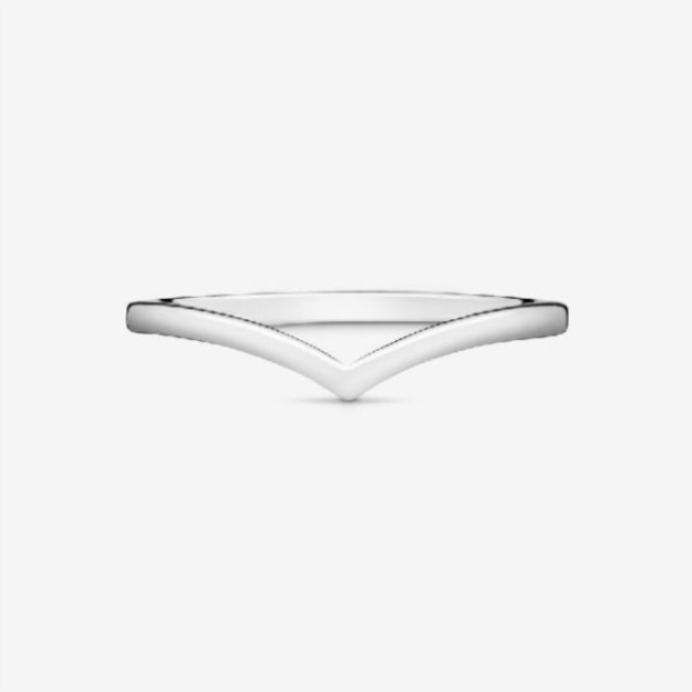 Pandora Brand Polished Wishbone Ring