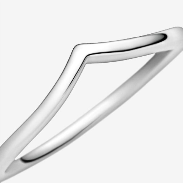 Pandora Brand Polished Wishbone Ring