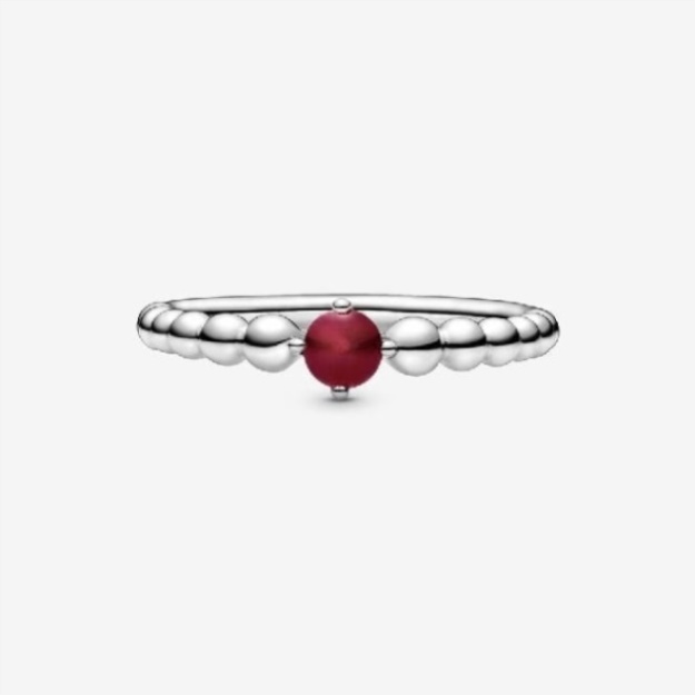 Pandora January Birthstone Beaded Ring