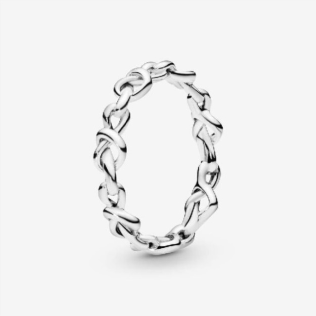 Pandora Knotted Hearts Ring