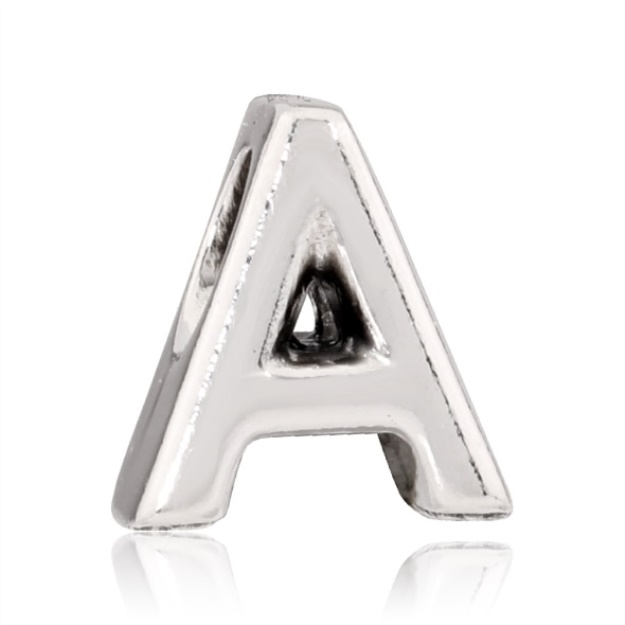 Pandora Letter A Charm In Sterling Silver 797455