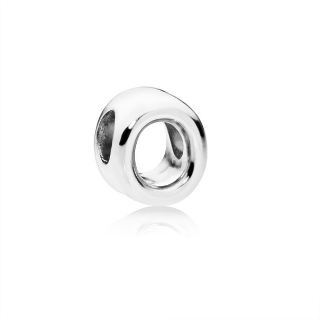 Pandora Letter O Charm Sterling Silver 797469