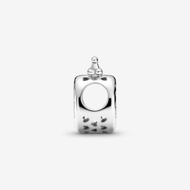 Pandora Logo Crown O Charm Sterling Silver